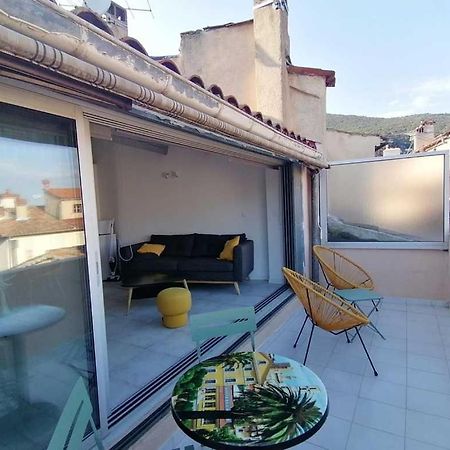 Charmant Appartement Terrasse Sur Les Toits Grasse Luaran gambar