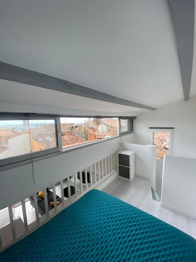 Charmant Appartement Terrasse Sur Les Toits Grasse Luaran gambar
